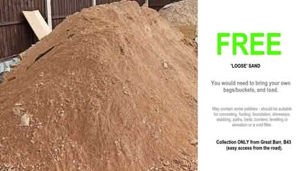 Photo of free sand (Hamstead B43) #1