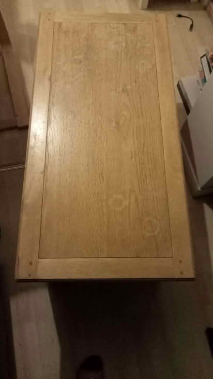 Photo of free Solid wood coffee table with shelving underneath for storage (Roehampton SW15) #2