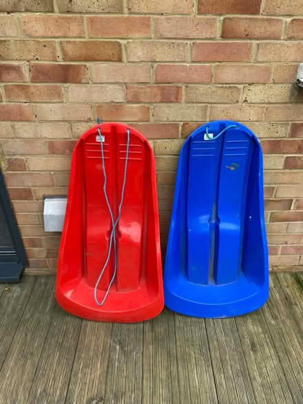 Photo of free 2 x Sledges (Bournehall, Bushey, WD23 3) #1
