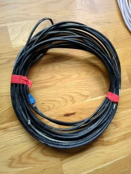 Photo of free Approx 10m outdoor cat 6 cable. (Norbiton KT3) #1