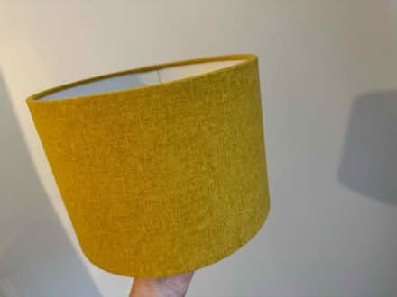 Photo of free 2 x mustard lampshades (Portobello, EH15) #2