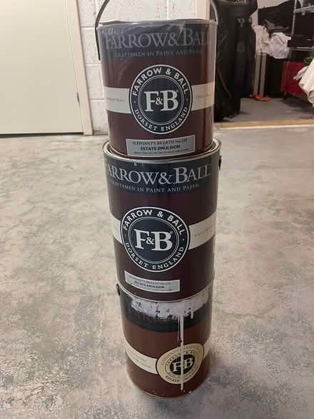 Photo of free Farrow and Ball paint (Blackford/ Grange EH9) #1