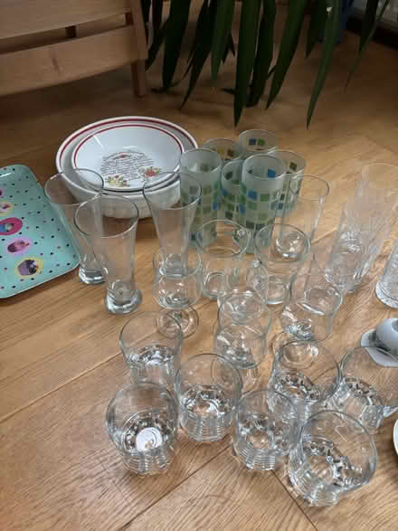 Photo of free Mixed box of mugs/glasses/figurines (North Kingston KT2) #2