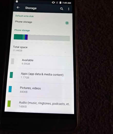 Photo of free Android 5.1 phone with case (Brompton-on-Swale DL10) #2