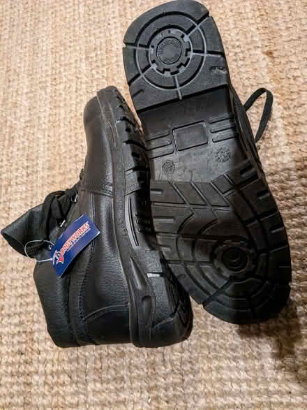 Photo of free Steel toecap boots, size 11 (Clieves Hills L39) #2