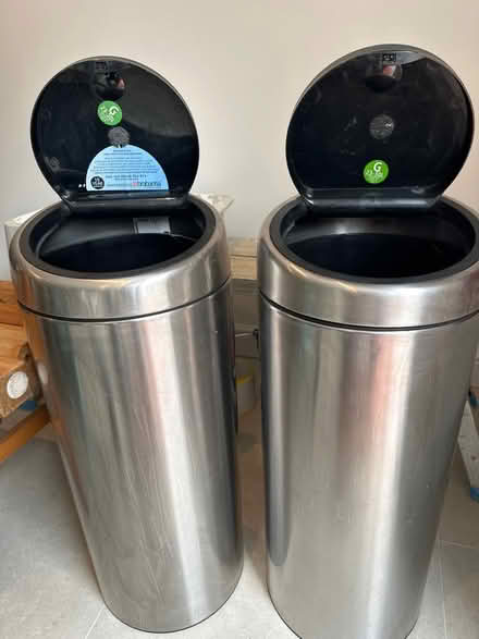 Photo of free Brabantia 23-30L bins (two) (Epping, CM16) #2
