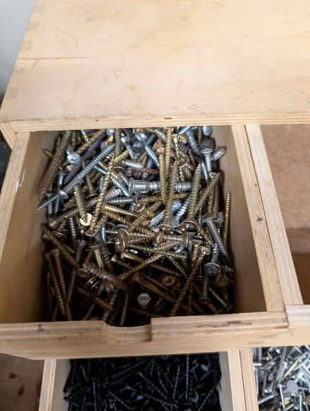 Photo of free Boxes of odd screws and nails (Bessels Green TN13) #3