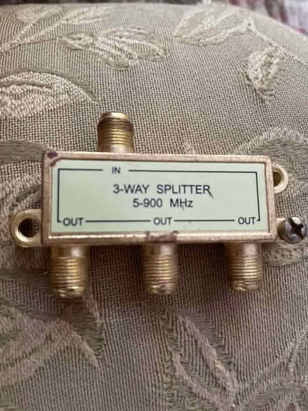 Photo of free 3-way splitter (Petworth) #1