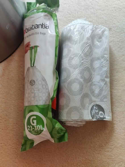 Photo of free 30L Brabantia bin with liners (Finchley N3) #4