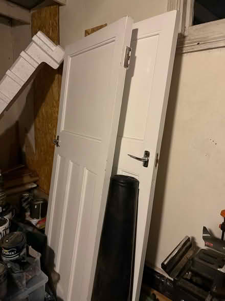 Photo of free Four solid wood doors (Falconwood) #1