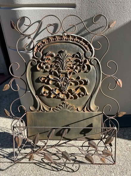 Photo of free Metal/ Composite Wall Flower Hanger (South Sterling Heights) #1