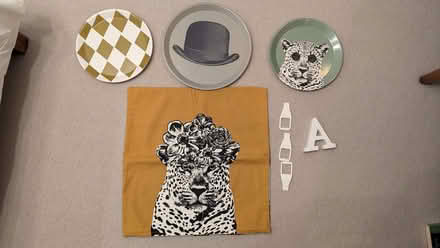 Photo of free Cushion cover and wall plates (Abbeville Village SW12) #1