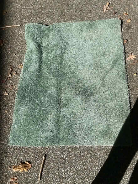 Photo of free Green carpet remnants (Amherst) #1