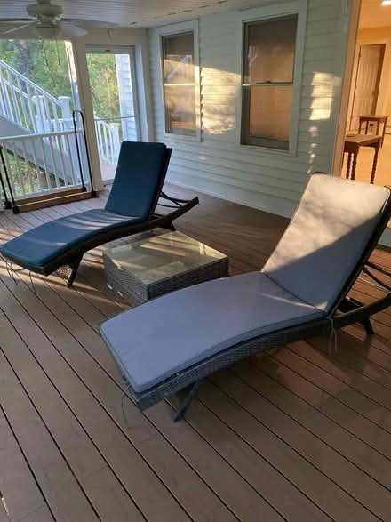 Photo of free 2 resort quality chaise lounges (Near Hudson line) #1