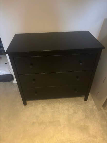 Photo of free Black ikea chest of drawers (Wokingham RG40) #1