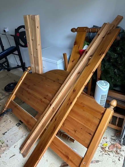 Photo of free Double bed frame (10 Lark Hill road, Worcester) #1