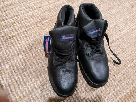 Photo of free Steel toecap boots, size 11 (Clieves Hills L39) #3