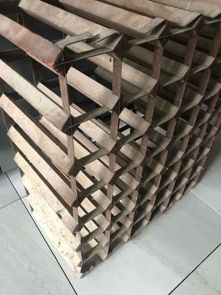 Photo of free Rustic Wine Rack 48 bottle (West Kingsdown TN15) #2