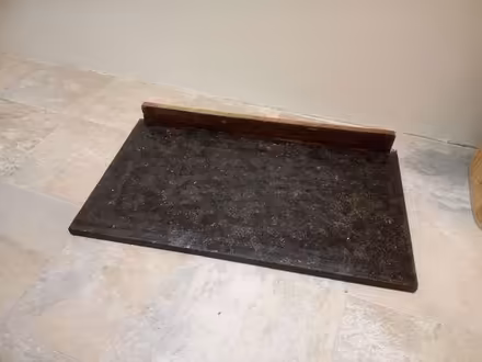 Photo of free Black Speckled Marble Slab (Woollard) #1