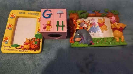 Photo of free Two photo frames and money box. (Queenstown FY1) #1
