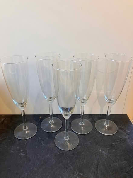 Photo of free 6 Champagne Glasses (Chellaston DE73) #1