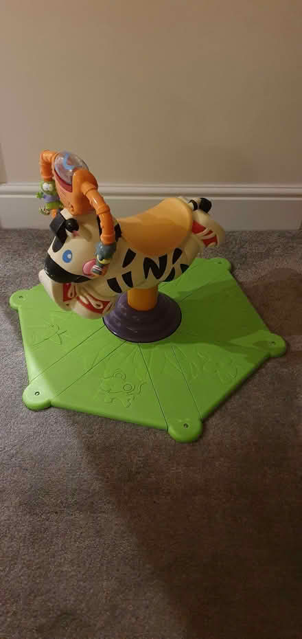 Photo of free Child's play chair, horse and activity block (BT8) #1
