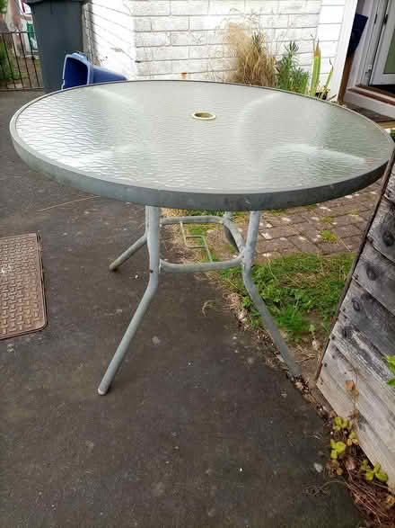 Photo of free Circular garden table (Rhayader LD6) #1