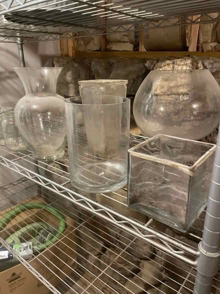 Photo of free Assorted glass vases (Mountain Lakes) #1