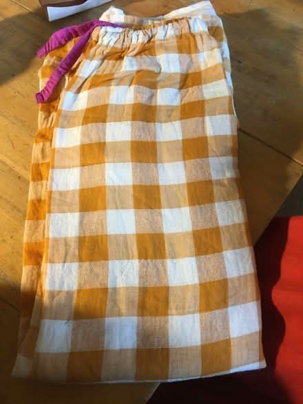 Photo of free Yellow gingham skirt (Crockerton, BA12) #1