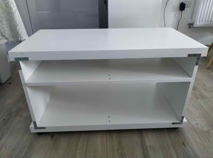 Photo of free White TV Bench/Cabinet/Stand (East Chichester) #4