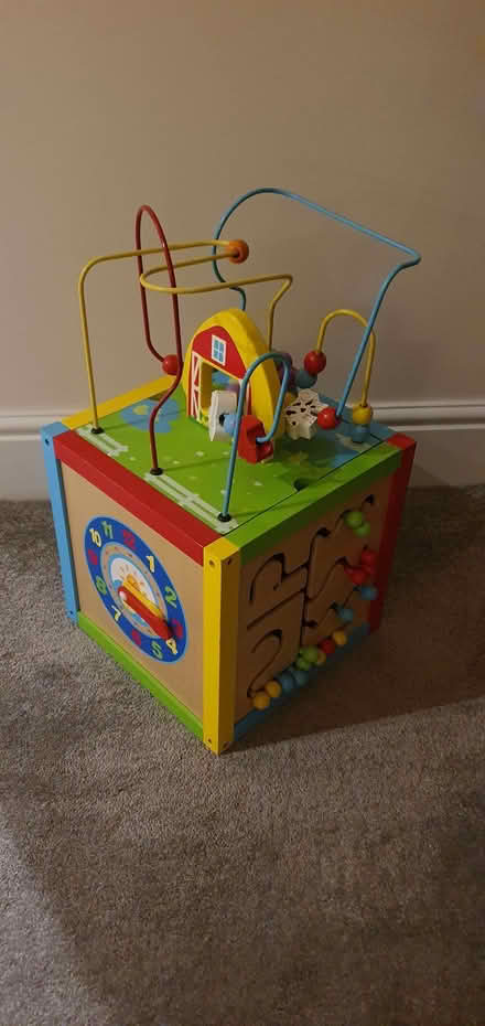Photo of free Child's play chair, horse and activity block (BT8) #3