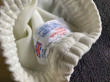 Photo of free White Cricket trousers and hat (Brightwell OX10) #2