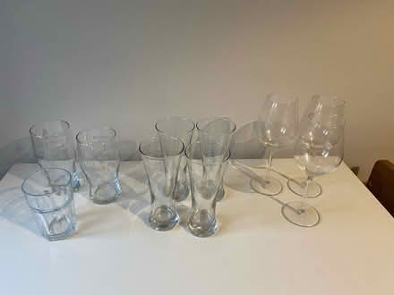Photo of free Various drinking glasses (Bicester Fringford OX27) #1