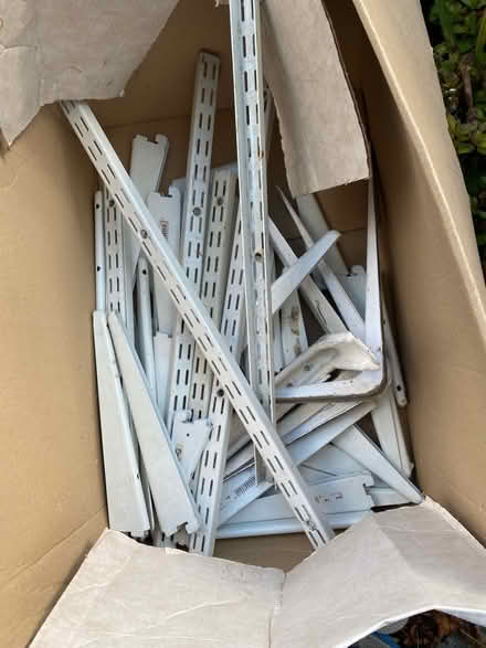 Photo of free Assorted bits of spur shelving (Woodford Green) #1