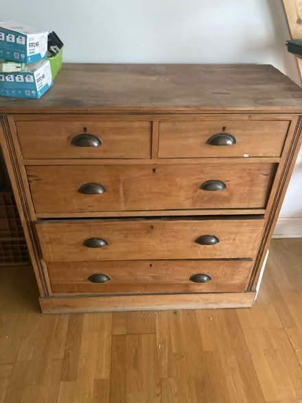 Photo of free Chest of drawers - solid wood (Westbourne Park W11) #1