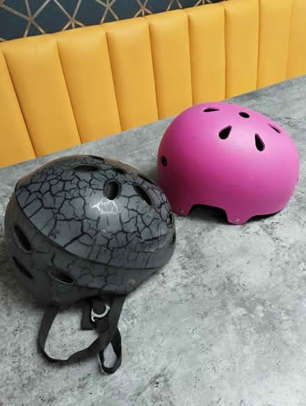 Photo of free Children's bike helmets (East grinstead, Furzefield) #1