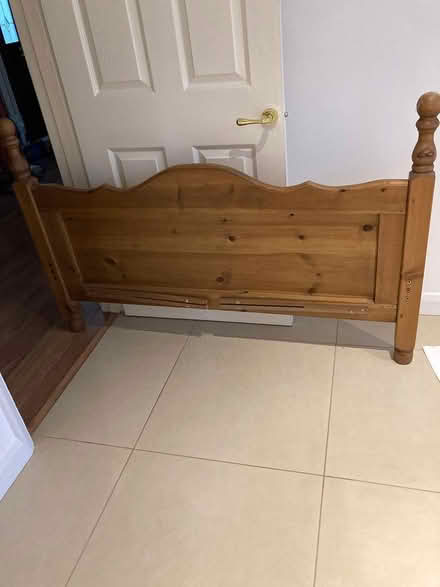 Photo of free pine headboard (Shenfield) #1