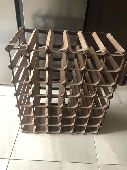 Photo of free Rustic Wine Rack 48 bottle (West Kingsdown TN15) #1