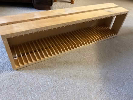 Photo of free Wooden CD rack (Leegomery TF1) #1