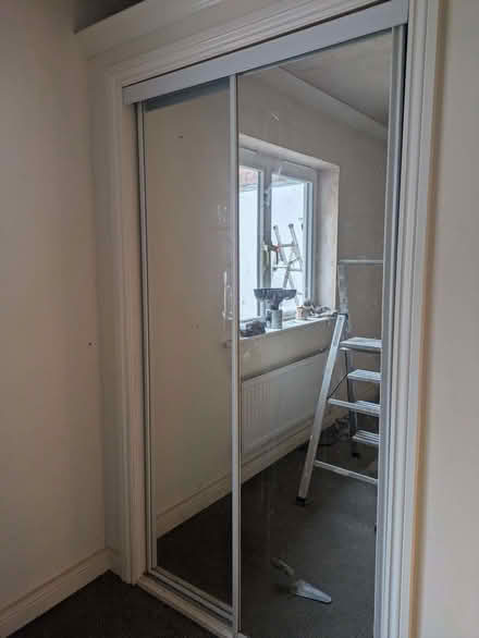 Photo of free Sliding mirror doors for built-in wardrobe (Malvern Wells WR14) #1