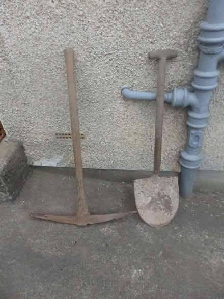 Photo of free Pickaxe and builders shovel (Willowbrae EH8) #1