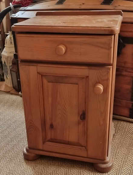 Photo of free Pine Bedside Cabinet (Roebuck SG2) #1