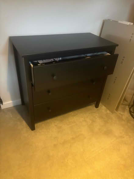 Photo of free Black ikea chest of drawers (Wokingham RG40) #2