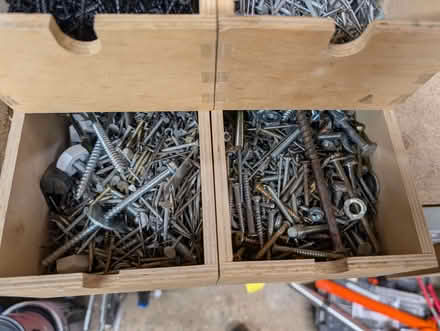 Photo of free Boxes of odd screws and nails (Bessels Green TN13) #4