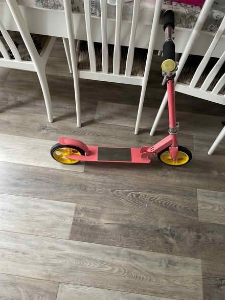 Photo of free Child scooter, pink (London Colney.) #1