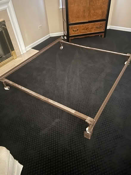 Photo of free Adjustable steel bed frame (North Burr Ridge) #1
