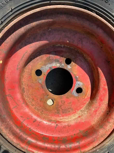 Photo of free 3 trailer rims and tires (96th & Westfield) #3