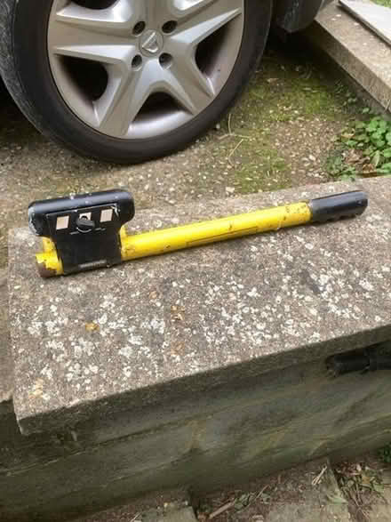 Photo of free Steering wheel lock. (Clive Vale TN35) #1