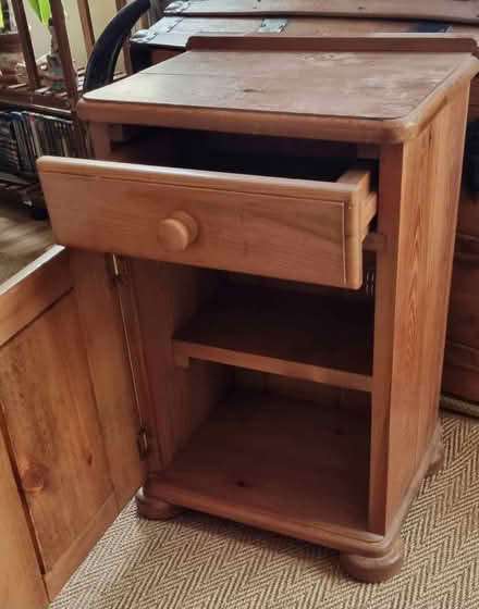 Photo of free Pine Bedside Cabinet (Roebuck SG2) #3
