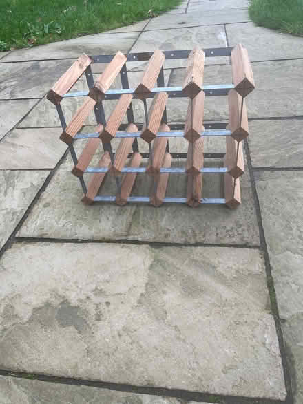 Photo of free Wood & Metal Wine Rack (North Ascot SL5) #2